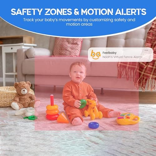 Thumbnail 3 de WONEYA Smart Baby Monitor 5" screen 👶🏻