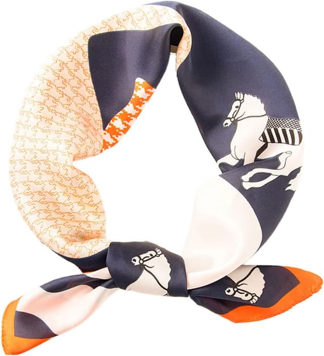 Thumbnail 6 de MAIRY Satin Paisley Hijab & Head Scarf (70 x 70cm) for Women and Girls