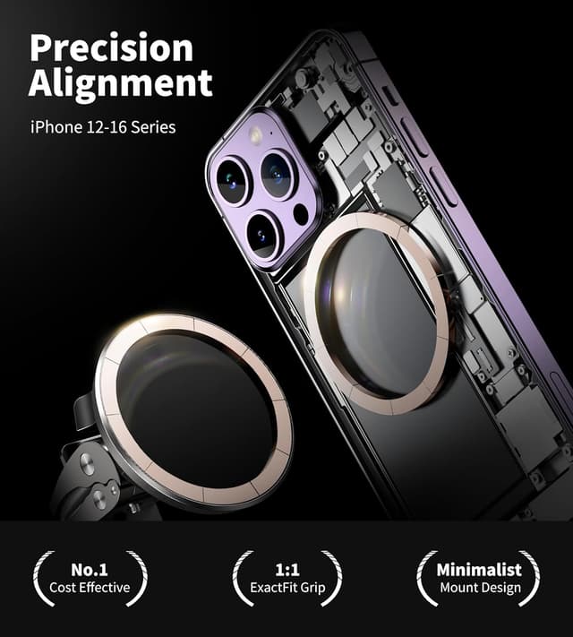 Thumbnail 1 de BHHB Starker Magnet Handyhalterung Auto 360°