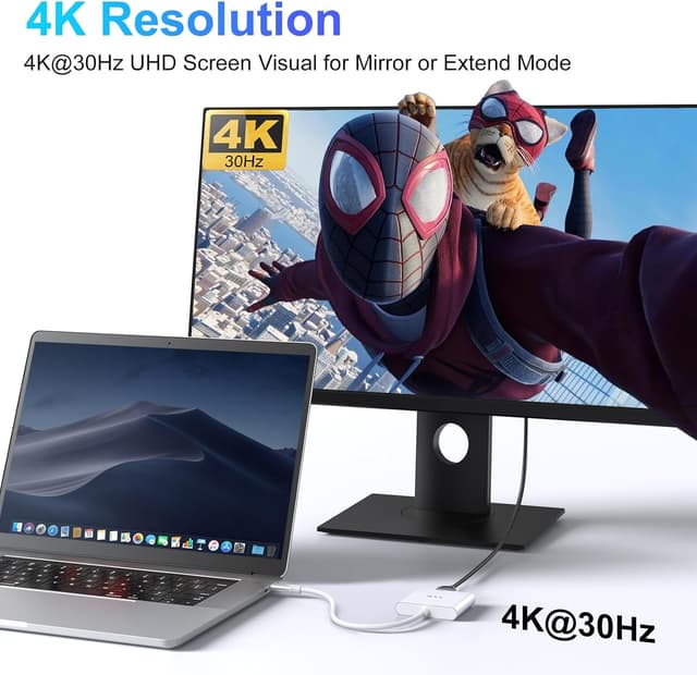 Thumbnail 2 de USB C to HDMI Adapter 4K