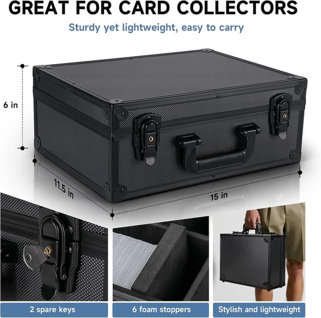 Thumbnail 4 de Eugsph Trading Card Storage Box 600+