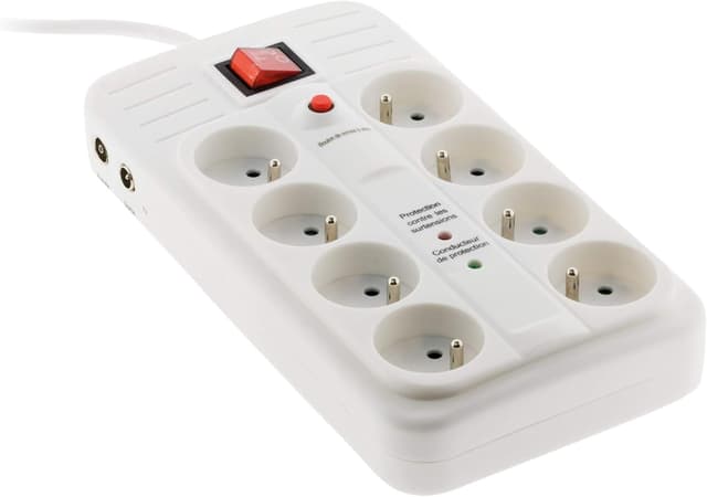 Imagen de Zenitech Security Pro TV prese 8 protezione sovratensioni en OfertitasTOP