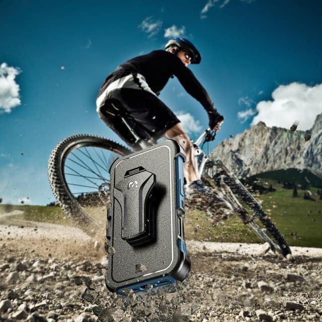 Thumbnail 6 de M MYBAT PRO Maverick Series Case for iPhone 17 with Belt Clip Holster (MagSafe Compatible)