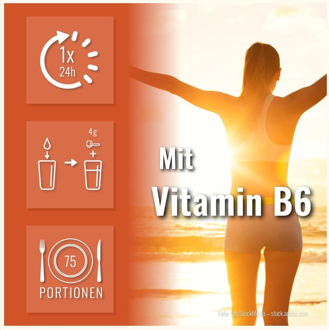 Detalle 2 de CDF Sports & Health Solutions Inositol + Pulver (Myo Inositol) – 300 g, 4 g Myo-Inositol pro Tagesdosis