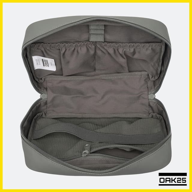 Detalle 2 de OAK25 Organizador de Cables Verde 🌿 - Estuche Eco Amigable