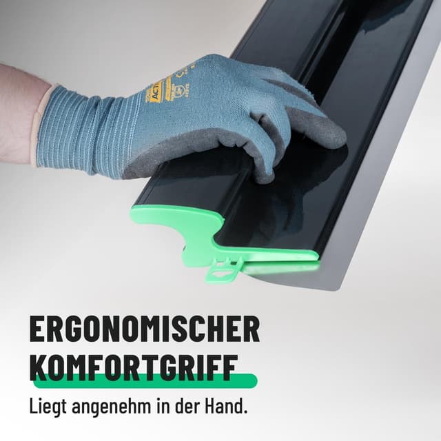 Detalle de Greate Flächenspachtel 60 cm mit ergonomischem Griff – Glättspachtel für ansatzfreies Spachteln