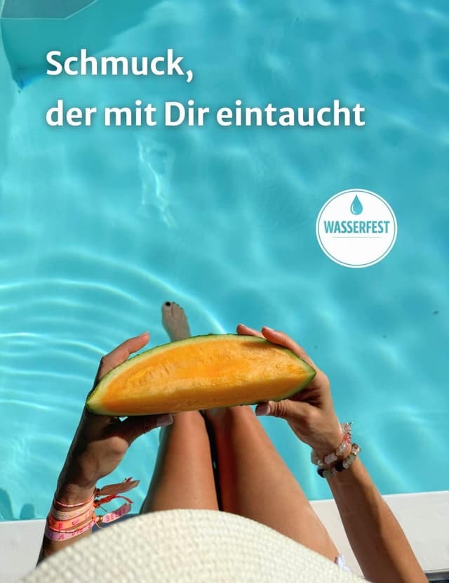 Thumbnail 6 de happymaker Edelstein-Perlenarmband mit schwarzem Turmalin (925 Sterling Silber oder vergoldete Perlen) inkl. Verlängerungskette