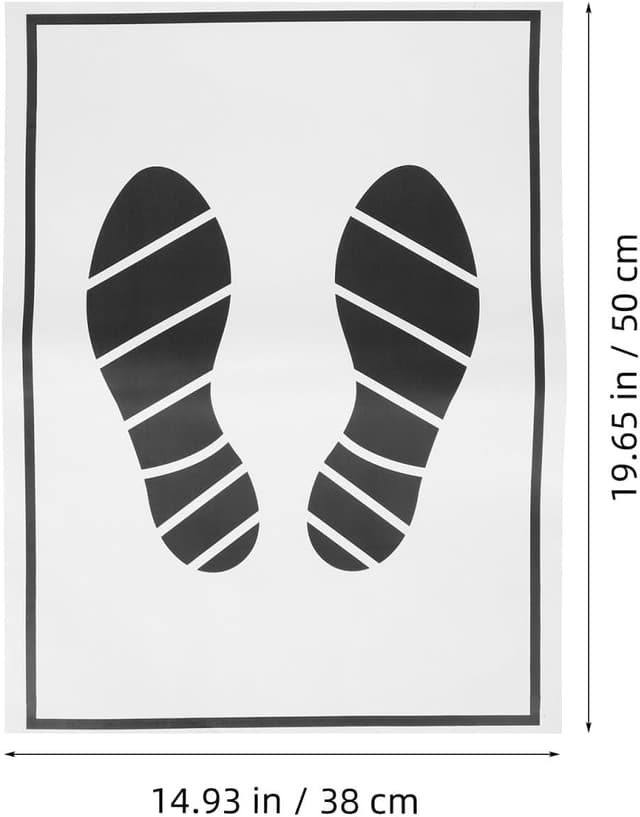 Detalle de ULTECHNOVO Auto-Fußmatten (50 Stück) – Einweg-Papier-Fahrzeugbodenmatten für PKW, SUV und LKW