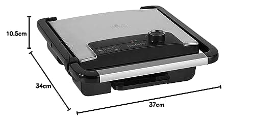 Thumbnail 13 de Princess 112425 Parrilla Multifunción 2000W, Ideal para Sandwiches 🍞