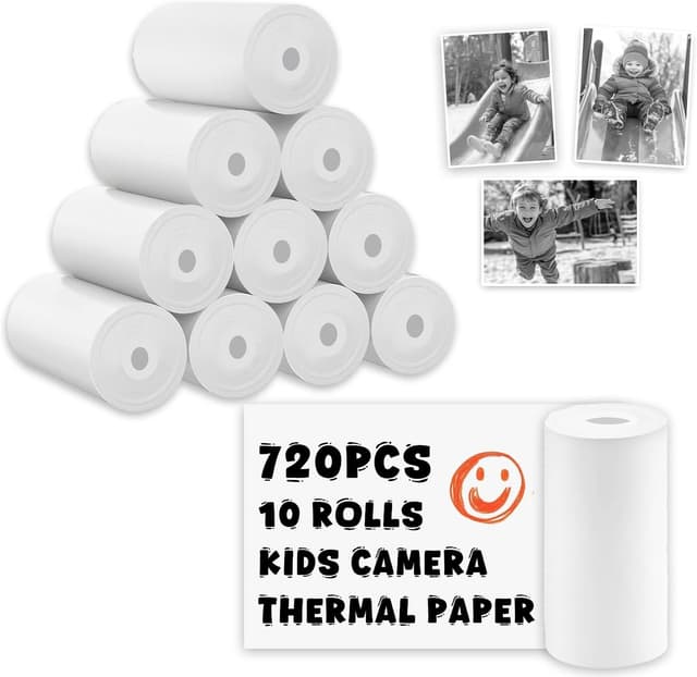 Imagen de Lot 10 rouleaux papier thermique 72 feuilles en OfertitasTOP