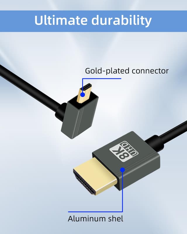 Thumbnail 4 de YANBORONSN 8K Micro HDTV Coiled Cable