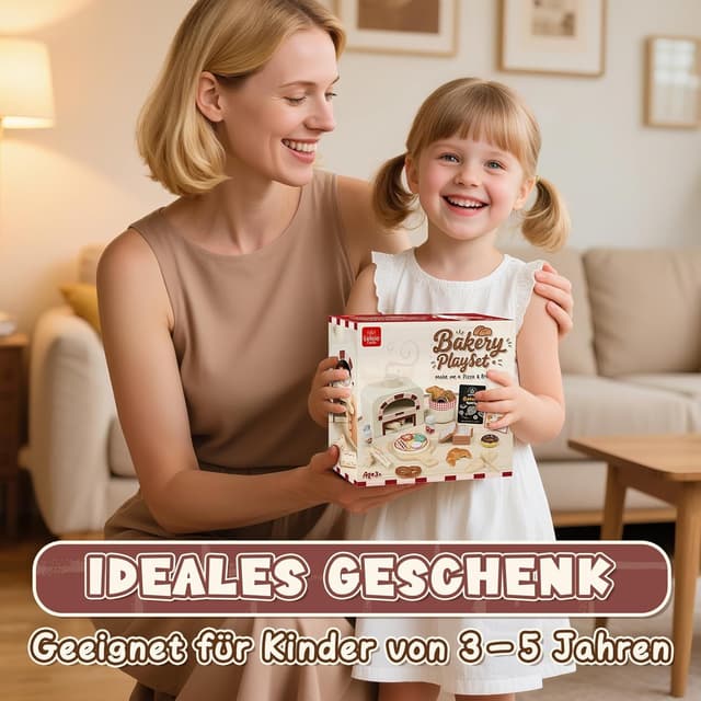 Thumbnail 6 de Lehoo Castle Kinderküche Zubehör Holz Spielset 🍽