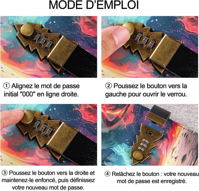 Imagen de Carnet A5 244 pages à chaînes en OfertitasTOP