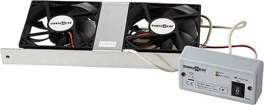 Detalle de Brunner Kühlschrank-Lüfterset Vento Electric para Camping 🌬