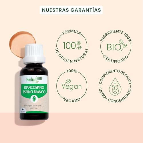 Thumbnail 2 de HERBALGEM Espino Blanco 30 ml 💊