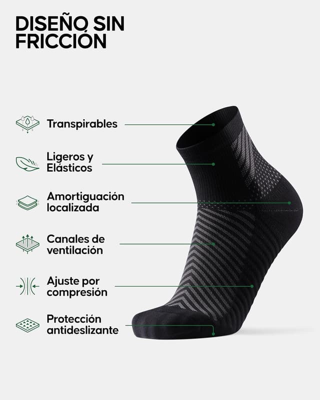 Thumbnail 2 de DANISH ENDURANCE Calcetines Pádel Antideslizantes