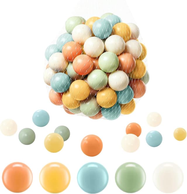 Detalle de FHRILEK Ball Pit Balls (2.15-inch) — BPA-Free, CPSIA & ASTM Certified Plastic Balls for Kids