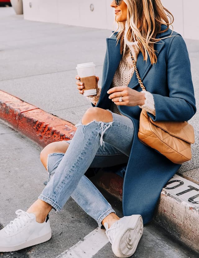 Detalle de Tanming wool blend coat