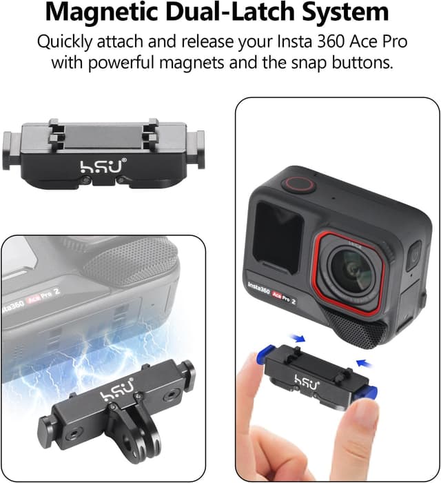 Thumbnail 2 de HSU Quick Release Adapter for Insta360 Ace Pro 2