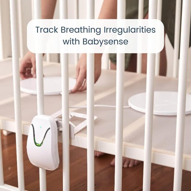 Detalle 2 de Babysense Video Baby Monitor with 2.4" Screen & Baby Movement Monitor (2-in-1) for home use