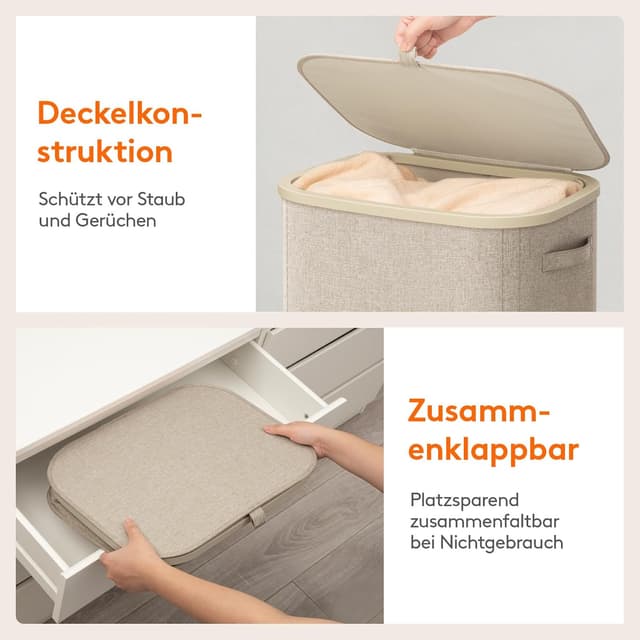 Thumbnail 5 de Lifewit Wäschekorb 105L