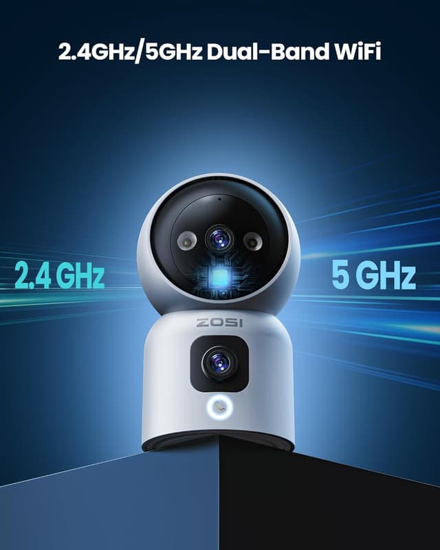 Thumbnail 5 de ZOSI C528 2K Dual‑Lens Indoor Camera