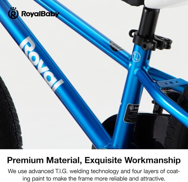 Thumbnail 3 de RoyalBaby Freestyle Classic Kids Bike 12–18 Inch