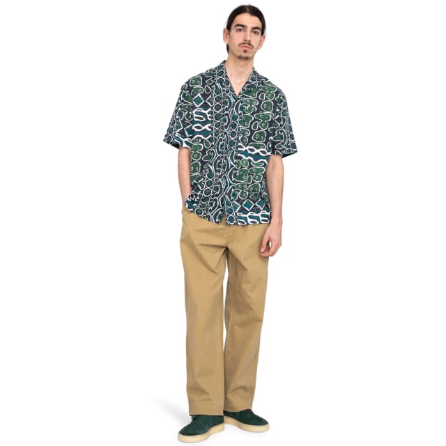 Detalle 1 de Element Thalweg camisa de hombre con lino