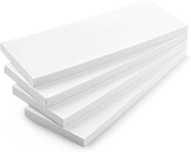 Detalle de PICK FOR LIFE 4er-Set selbstklebender Garagen-Wandschutz (2 cm) inkl. Türkantenschutz