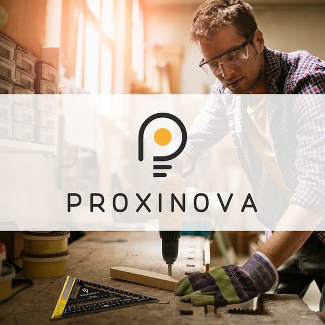 Thumbnail 6 de Proxinova set d’équerre de vitesse 180 mm : équerre de menuisier/charpentier avec niveau à bulle et rapporteur