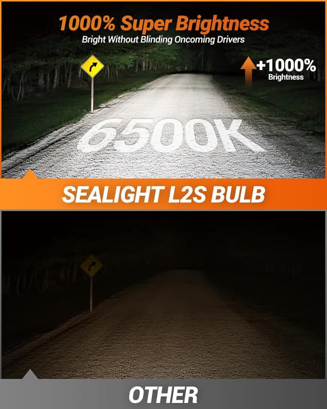 Thumbnail 1 de SEALIGHT L2S 9005/9006 6500K Driving Bulbs