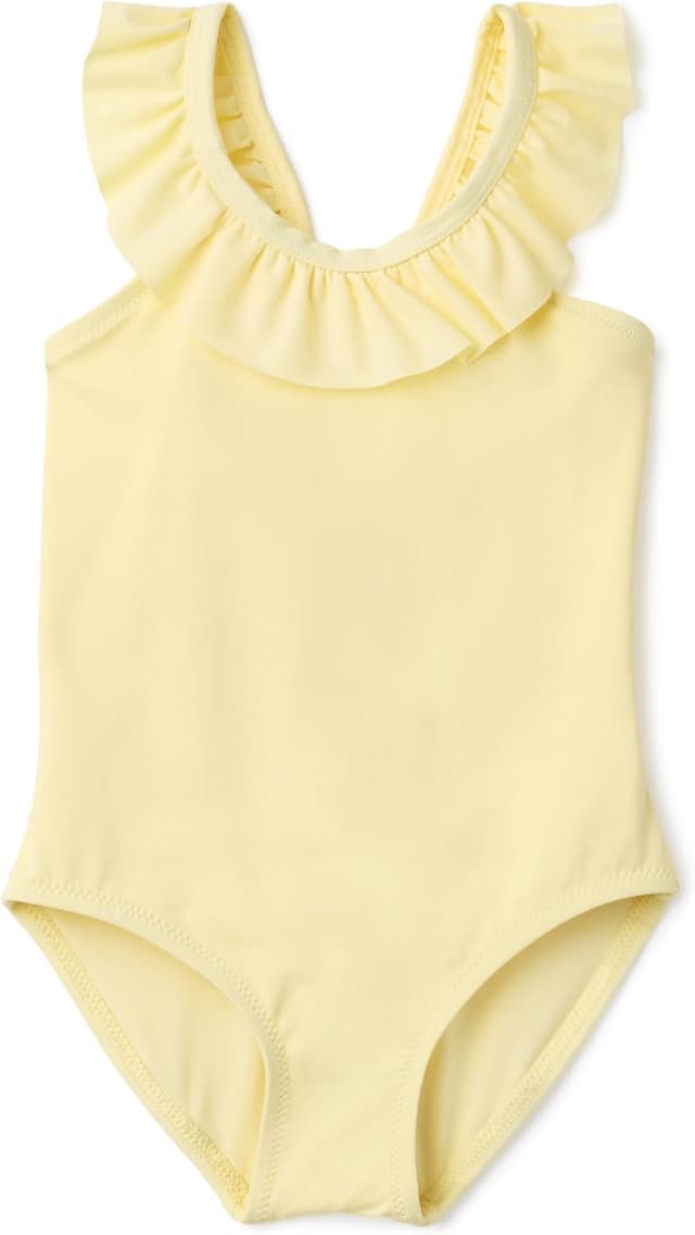Detalle de Amazon Essentials Fille : maillot de bain une pièce à volants