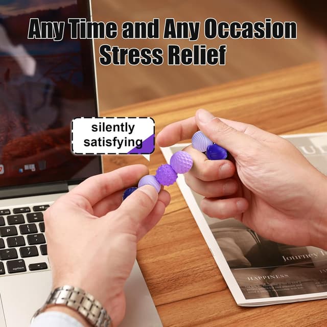 Detalle 2 de Silicone Magnetic Balls 6-Pack 🎲