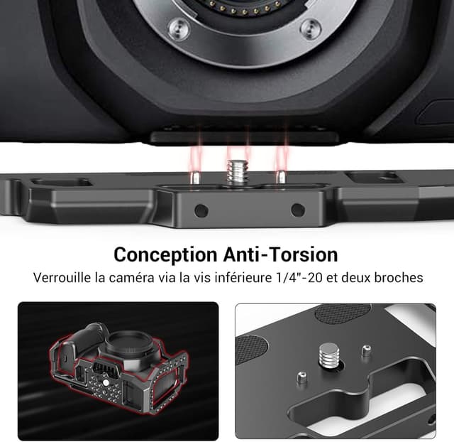 Thumbnail 5 de SMALLRIG 2203B cage pour BMPCC 4K 6K