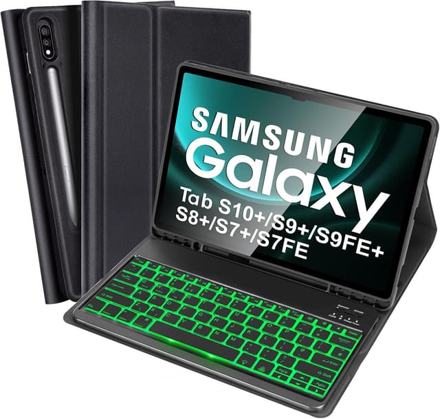 Detalle de SOPPY backlit keyboard case 12.4 inch