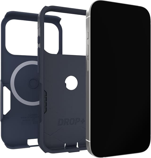 Detalle 2 de Otterbox Commuter Series MagSafe iPhone 17 Pro resistente azul