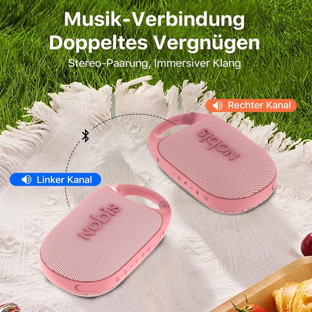 Thumbnail 6 de NOBIS Clip N1 Bluetooth Lautsprecher 24h 🔊