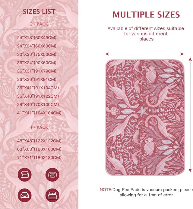 Thumbnail 6 de BVAGSS XH081 76x50cm Tappetini assorbenti per cani 🐾