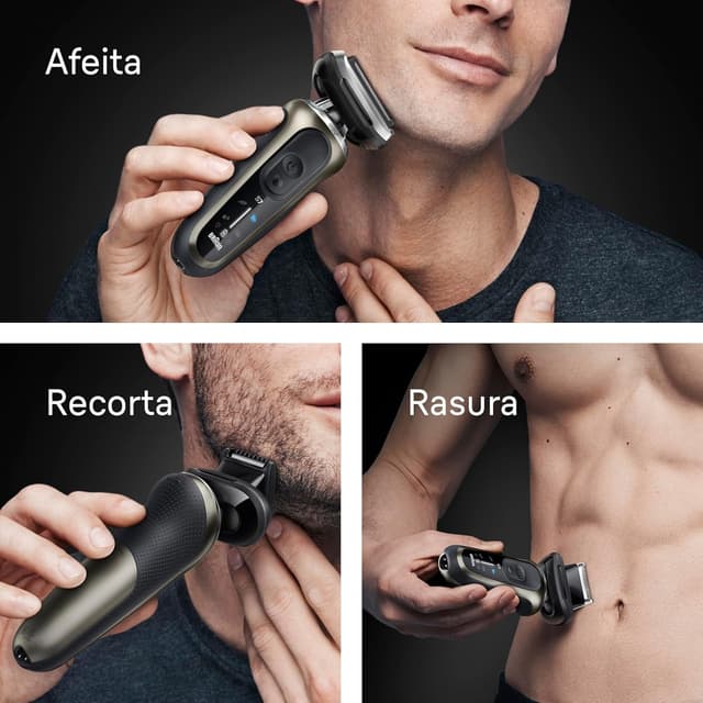 Thumbnail 4 de Braun Series 7 72-C7650CC Afeitadora Eléctrica Hombre Oro 🪒