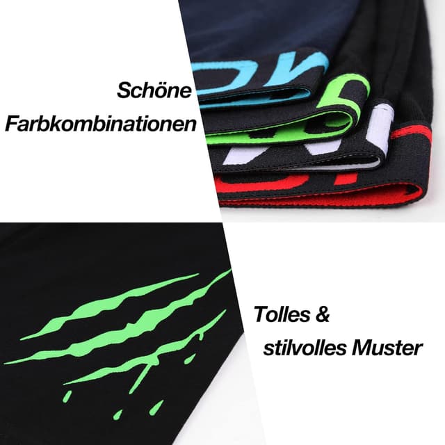 Detalle 2 de L&K 1116 Boxershorts 10er Pack 🩲