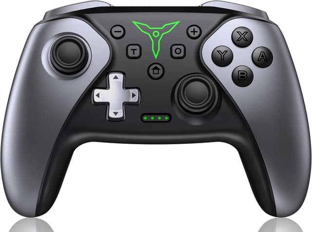 Detalle de HELLCOOL Switch Controller kabellos für Switch/Lite/OLED – Pro-Controller mit Macro, Turbo und Dual-Motor-Vibration