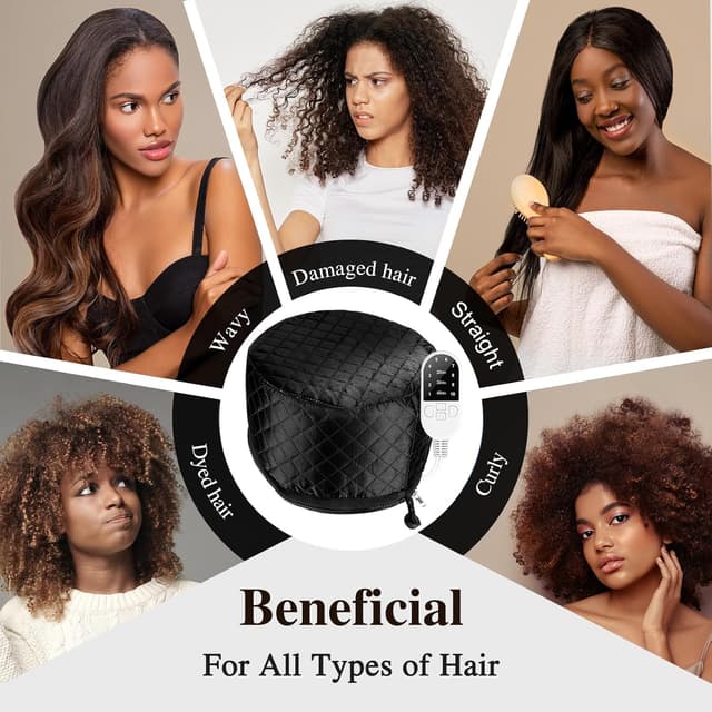 Detalle 2 de Hair Cap Steamer 10 heat levels