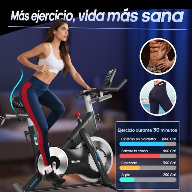 Thumbnail 3 de DMASUN 2026 Newest Bicicleta estática 180 kg