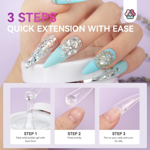 Thumbnail 4 de SAVILAND Solid Builder Nail Gel 60g Builder Gel ๐