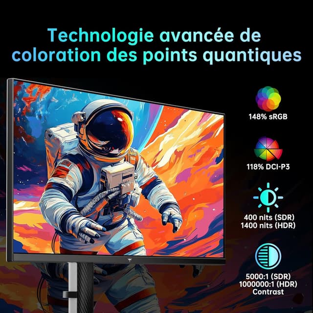 Thumbnail 4 de KTC Ecran 27" Mini LED 2K 180Hz