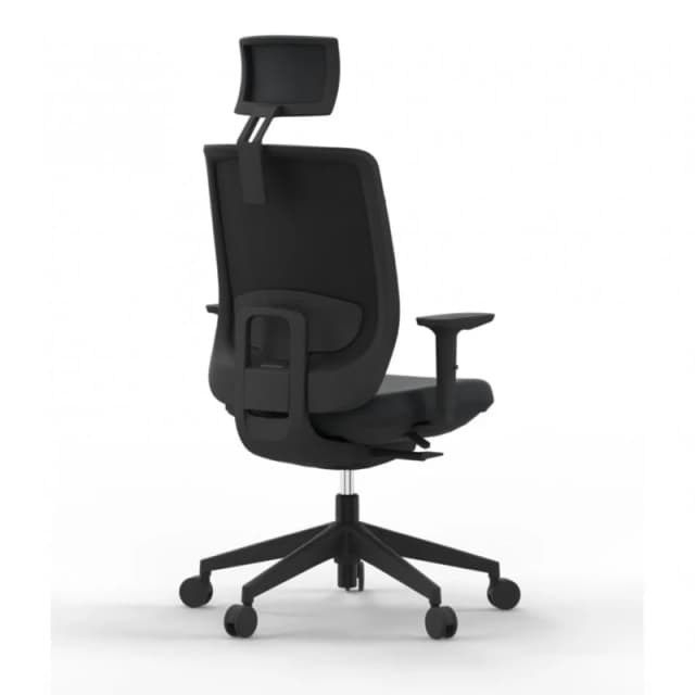 Detalle de Actiu Trim Silla de Oficina Profesional Negra