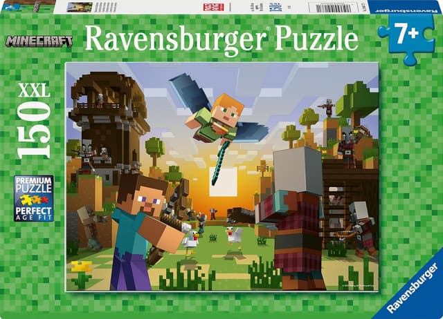 Detalle de Ravensburger Kinderpuzzle Minecraft 150 Teile