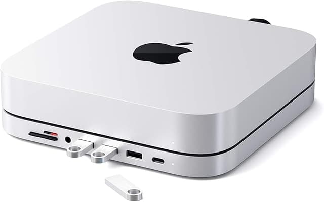 Imagen de SATECHI Hub USB C Mac Mini M1/M2 ⚡ 6-en-1 Plateado en OfertitasTOP