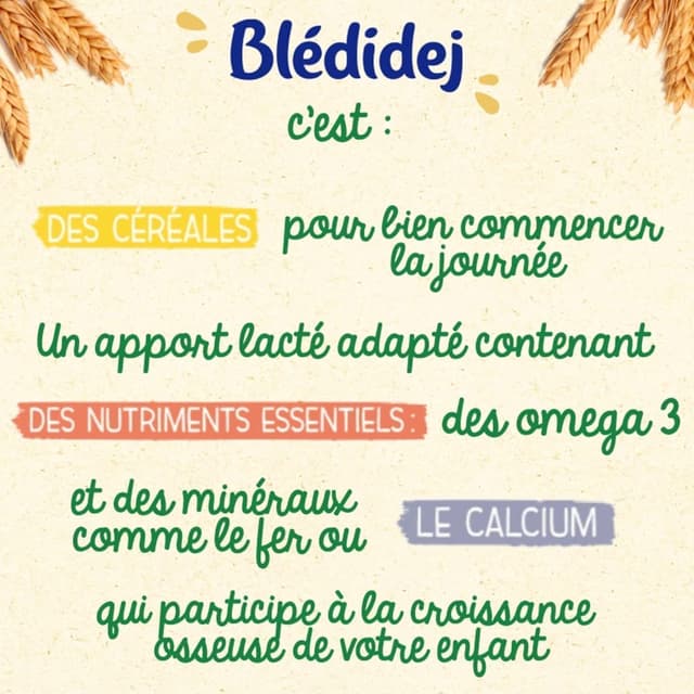 Thumbnail 5 de Blédina Blédidej céréales bébé 250 mL
