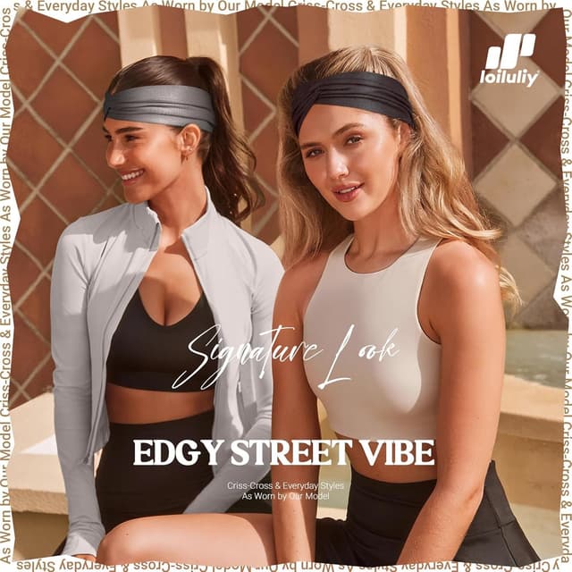 Detalle 2 de Loiluliy Haarband Damen Stirnband 6er